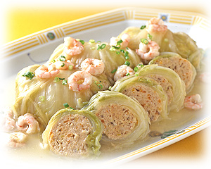 ロール白菜の煮込み中国風